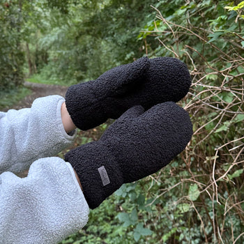 Women’s Bouclé Mittens - Gloves for Therapy by Veturo