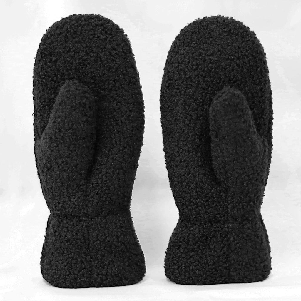 Women's Bouclé Mittens Palm