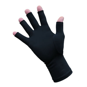 Infrared Compression Arthritis Fingertip Gloves - Gloves for Therapy by Veturo