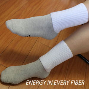 Infrared Dry Energy Socks MedCrew White - Gloves for Therapy by Veturo