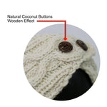 Infrared Lined Wool Headband Made from Natural Fabrics